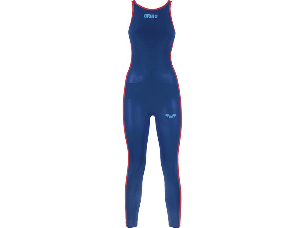 Arena Powerskin R-EVO+ Open Water Women Wettkampfanzug Full Body, Open Back  - 28 ocean blue