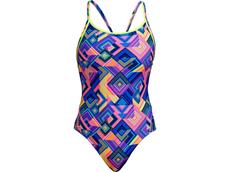 Funkita Be Square Ladies Badeanzug Diamond Back