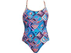 Funkita Boxed Up Ladies Badeanzug Diamond Back