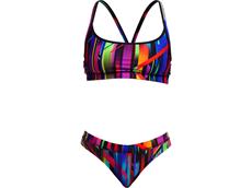 Funkita Baby Beamer Ladies Schwimmbikini Sports Top + Sport Brief