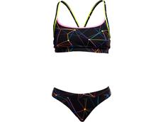 Funkita Star Sign Ladies Schwimmbikini Sports Top + Sport Brief