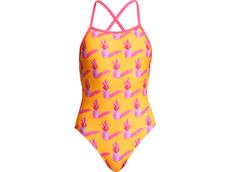 Funkita Pineapple Punch Girls Badeanzug Strapped In