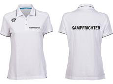 Arena Kampfrichter Damen Baumwoll Poloshirt Team Line 004893