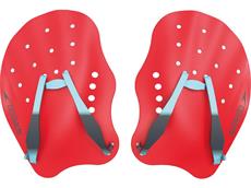 Speedo Tech Hand-Paddles lava red/chilli blue