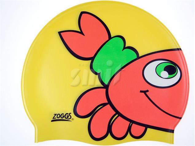 Zoggs Character Junior Cap Badekappe - orange/yellow