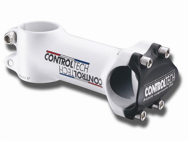 Control Tech One Vorbau 5° 31,8 mm - 80 mm weiss