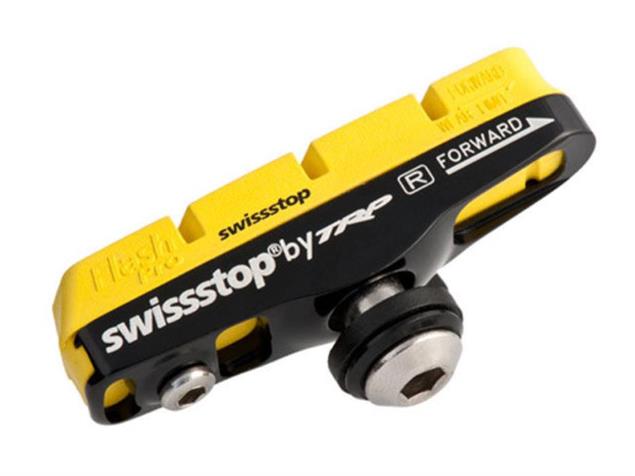 SwissStop Full Flash Pro Dura Type Bremsschuh yellow king für Carbon 1 Paar