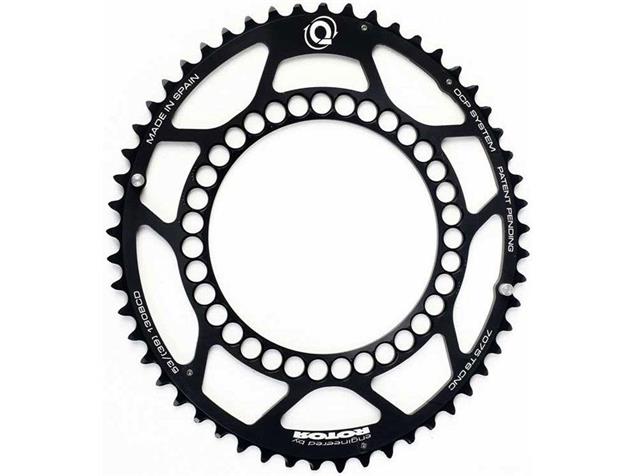 Rotor Q-Ring Kettenblatt schwarz 110er Lochkreis - 42 Zähne