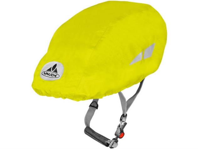 Vaude Helm-Regenüberzug - neon yellow