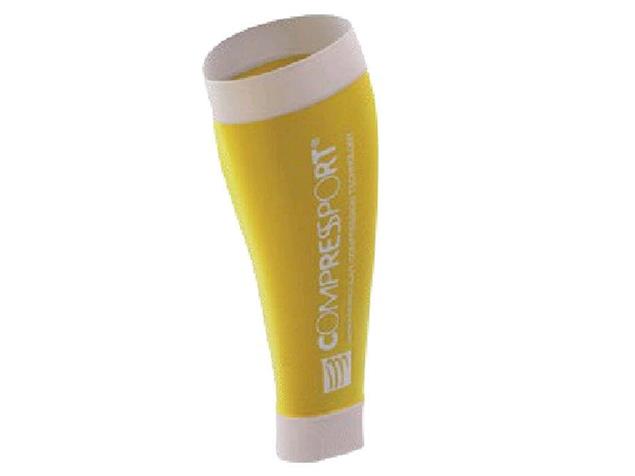 Compressport R2 (Race & Recovery) Calfguards - T1 yellow