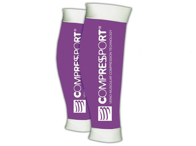 Compressport R2 (Race & Recovery) Calfguards - T2 purple