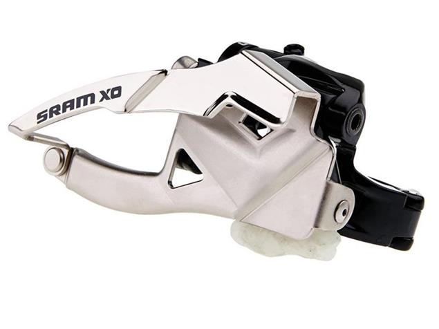 SRAM X.O Umwerfer 2x10 LowClamp TopPull 31,8/34,9