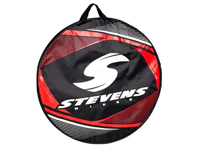 Stevens Logo Laufradtasche schwarz