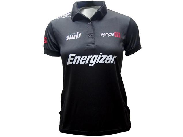 equipeRED Energizer Damen Polohemd - Black Edition