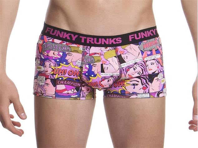 Funky Trunks Swim Romance Boys Underwear Trunks - 12