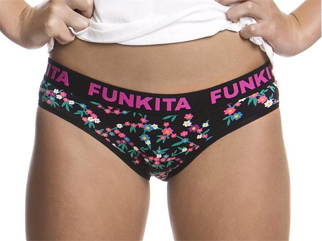 Funkita Midnight Daisy Girls Underwear Brief