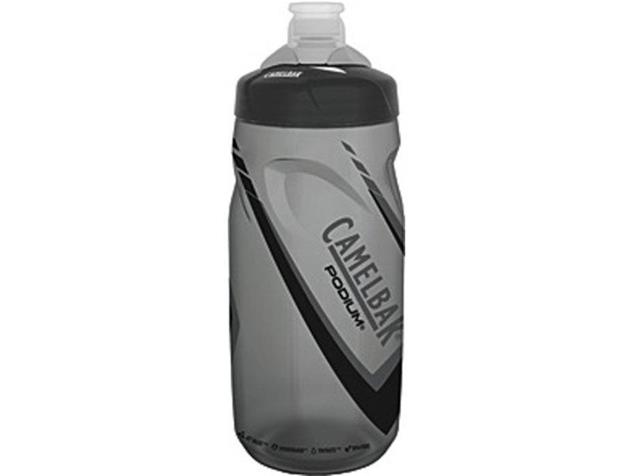 CamelBak Podium Trinkflasche 620 ml - clear/red
