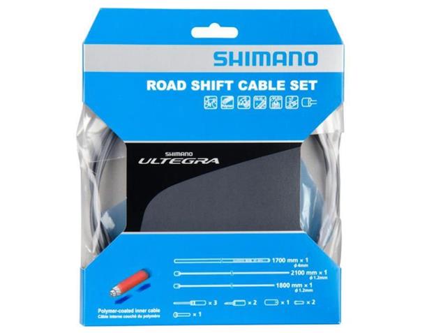 Shimano Ultegra Polymer Schaltkabel-Set - grau