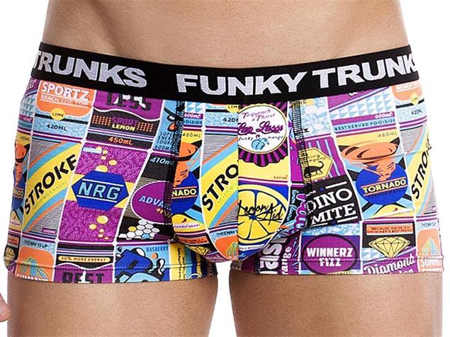 Funky Trunks Sugar Smash Boys Underwear Trunks - 10