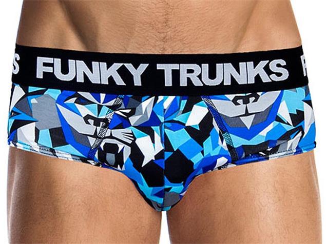 Funky Trunks Predator Storm Mens Underwear Trunks - S
