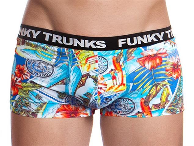 Funky Trunks Postcard Paradise Boys Underwear Trunks - 10