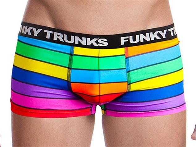 Funky Trunks Rainbow Racer Boys Underwear Trunks - 8
