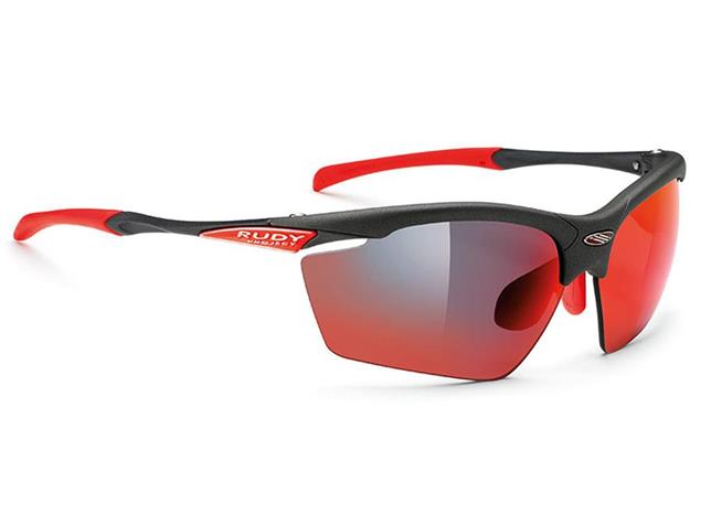 Rudy Project Agon Brille graphite/multilaser red