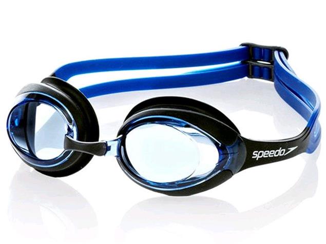 Speedo Merit Schwimmbrille - black/blue