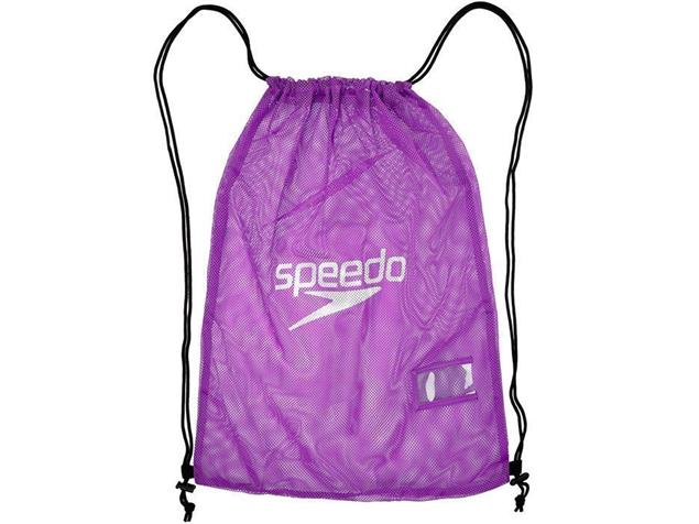 Speedo Equipment Mesh Bag Tasche - electric purple