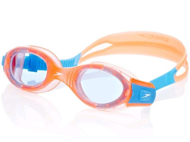 Speedo Futura Biofuse Junior Schwimmbrille - orange/blue