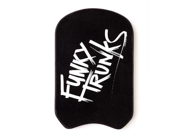 Funky Trunks Kickboard Schwimmbrett - still black