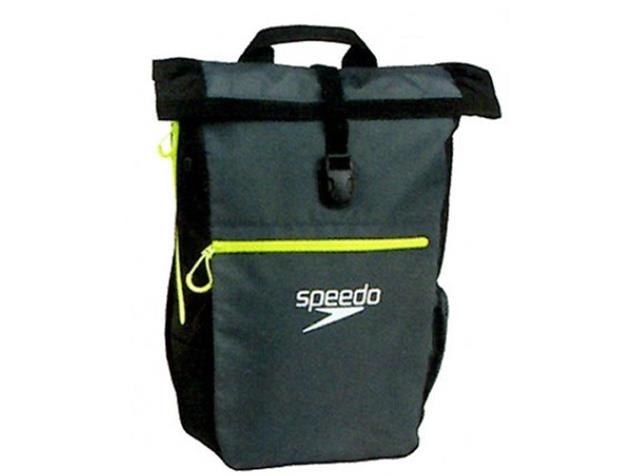Speedo Team Rucksack III 30 Liter - oxid grey/black/fluo yellow