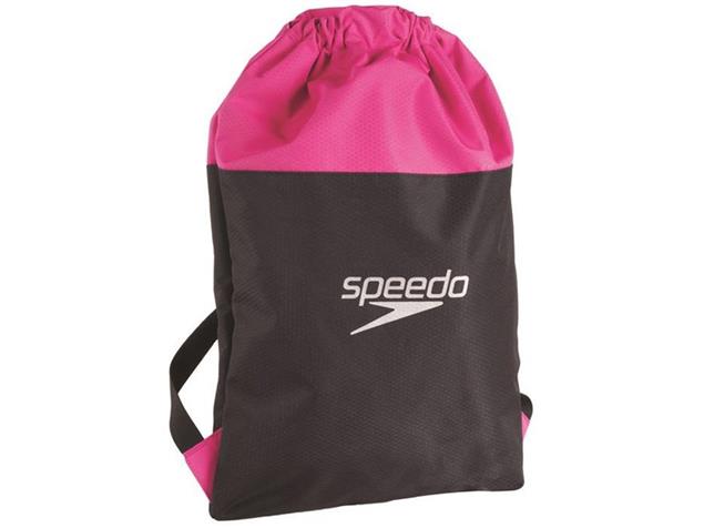 Speedo Pool Bag Rucksack 15 Liter - magenta/grey/fluo yellow