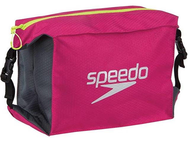 Speedo Pool Side Bag Tasche 5 Liter - magenta/grey/fluo yellow
