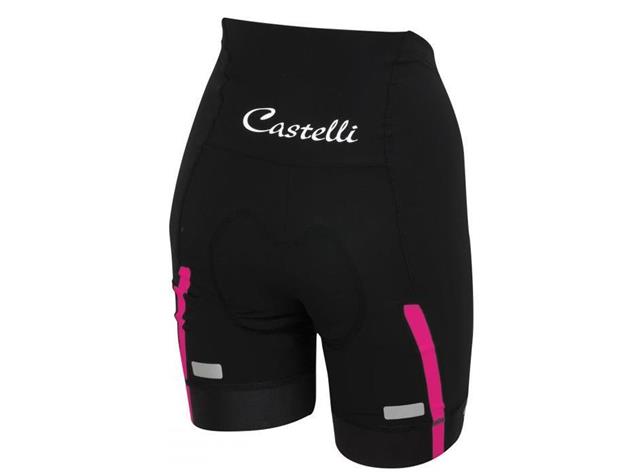 Castelli Women Velocissima Short - XL black/raspberry