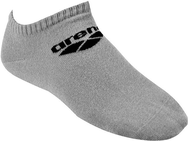 Arena Basic Low Socken 3er Pack - L (43-46) light grey melange
