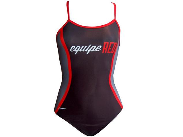 equipeRED Finis Badeanzug Open Back - 42 (38)
