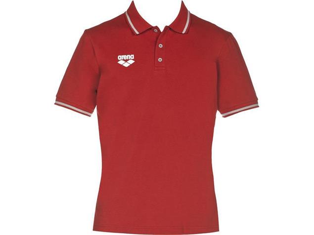 Arena Teamline Polo Shirt - S red