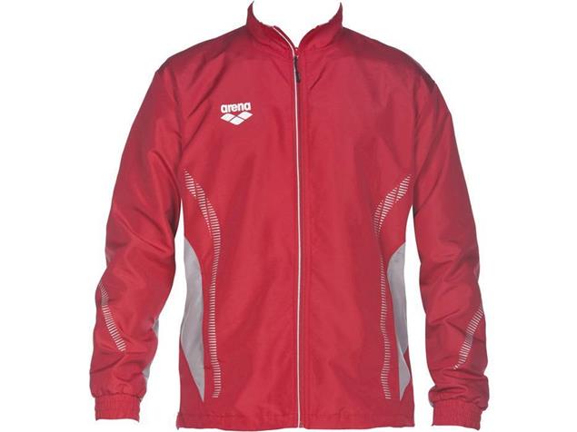 Arena Teamline Junior Warm Up Jacket Trainingsjacke - 116 red/grey