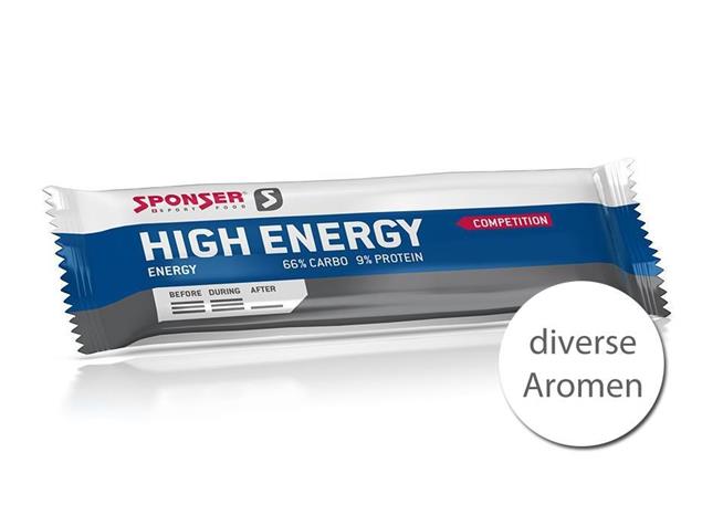 Sponser High Energy Bar Riegel 45g - apricot/vanilla