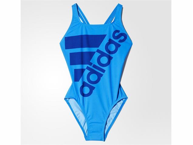Adidas Clubline Plus Badeanzug shock blue X-Back, Infinitex+ - 42 shock blue/blue
