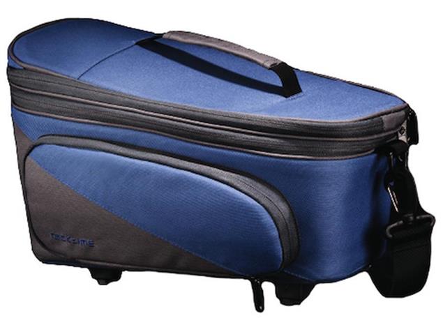 Racktime Talis Trunk Bag Plus Gepäckträgertasche - blueberry/stone grau