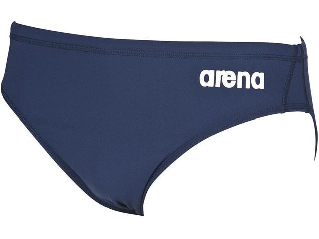 Arena Solid Brief Badehose - 5 navy/white