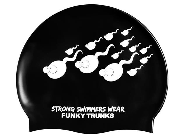 Funky Trunks Strong Swimmers Silikon Badekappe