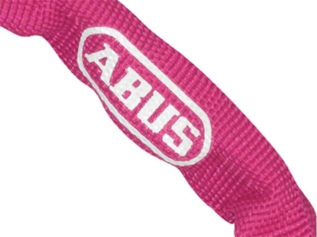 Abus Steel-O-Chain 4804C/75 Kettenschloss - pink