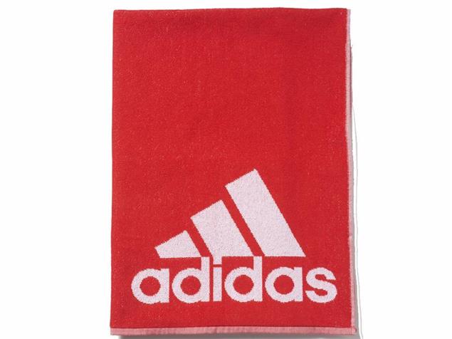 Adidas Towel Baumwollhandtuch L ray red/white