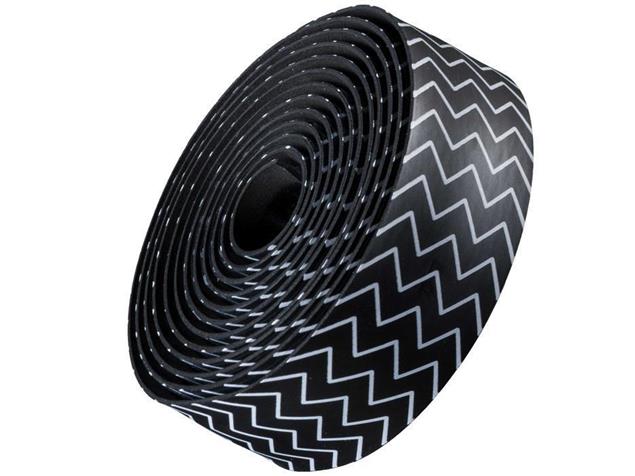 Bontrager Gel Cork Lenkerband - zigzag black