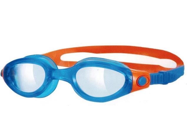 Zoggs Phantom Elite Junior Schwimmbrille - blue-orange/clear