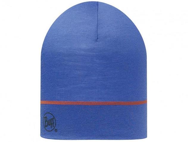 Buff Merino 1 Layer Mütze - solid blue ink