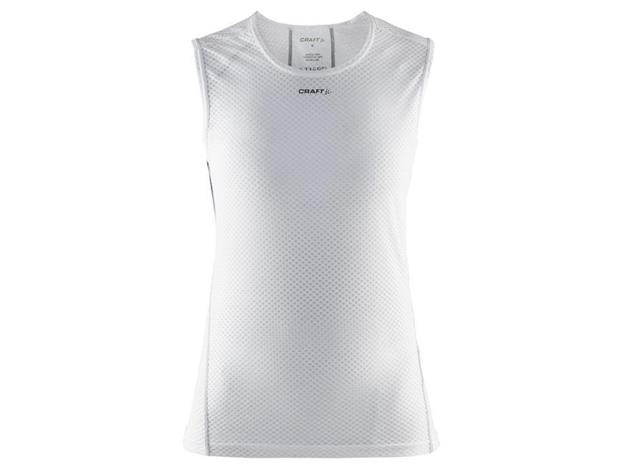 Craft Cool Mesh Superlight Women Shirt SL ärmellos - M white